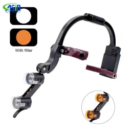 2.5X 3.5X Dr.kim Dental LED Head Light Lamp For Magnification Binocular Loupes 5W Light Dentisit Surgical Headlight Lab Equipmen