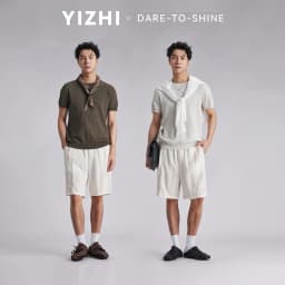 Fashion Men's Lyocell Cotton Linen Texture Shorts Old Money Style 2026 Summer Breathable Cool Feel 5 Inch Casual Pants