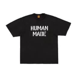 2026 Human Made Graphic Tee Slub Cotton Tubular Seamless Couple Matching Summer Casual