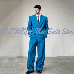 2026 Popular Men's Suits Jacket Pants 2 Pieces High-end Blazer Set Business Casual Male Pants Sets Fashion Trousers Customized