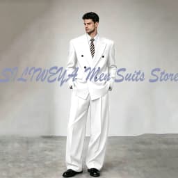 2026 Popular Men's Suits Jacket Pants 2 Pieces High-end Blazer Set Business Casual Male Pants Sets Fashion Trousers Customized