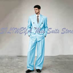2026 Popular Men's Suits Jacket Pants 2 Pieces High-end Blazer Set Business Casual Male Pants Sets Fashion Trousers Customized