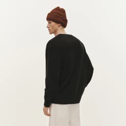 Semir Knitted Sweater Men Winter Faux Mink Fur Puppy Jacquard 2025 New Lazy American Retro Couple Outfit Men's Clothing