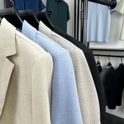 Mens Linen Blend Suit Jacket Lightweight Smart Casual Blazer Summer Sun Protection Outerwear Coat Wedding Prom Vacation Beach