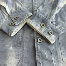 Soiled Multi Pocket Lapel Denim Jackets Embroidery Patch Label Men Women Winter Loose Casual Washed Vintage Gradient Jacket Coat