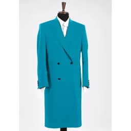Fashion Black Men's Suits Jacket Peak Lapel Double Breasted Business Casual Slim Solid Long Coat Male Blazer Only One Jacket