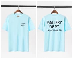 Gallery Dept Summer High Street Letter Print Loose Cotton T-Shirt