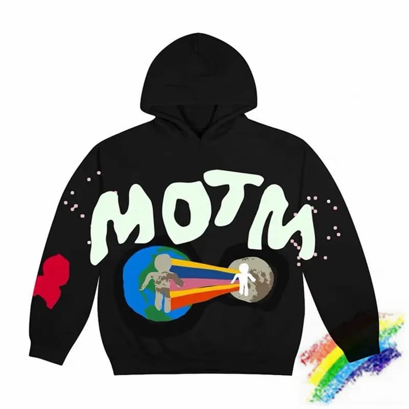 Foaming Printing CPFM.XYZ FOR MOTM III I AM CURIOUS Hoodie Men Women 1:1 High-Quality Oversize Pullovers Foam Print Hoody