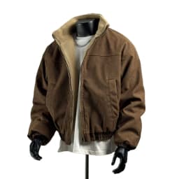 KIDWHXR Winter Men Jacket Thicken Fleece Warm Stand Collar Male Cargo Coat Loose Long Sleeve Zipper Man Casual Outerwear