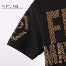 PLEIN SKULL Gothic Punk Short Sleeve Top Men's Trend High Street T-shirt Retro Summer Breathable Round Neck Unisex Sports Tee