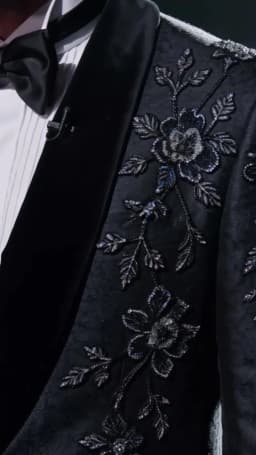 DMDRS | Jacquard Men's 3-piece Suit Set Formal Party Dress Groom's Tuxedo High Quality Elegant Men's Customized Outfit