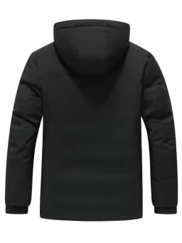 2026 Winter New Style Men's Detachable Hat Casual Business Cotton Jacket Warm Jacket Outdoor Clothing for Men