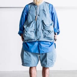 Japanese Retro Multi Pocket Vest Casual Sleeveless Jacket Men's Outdoor Style