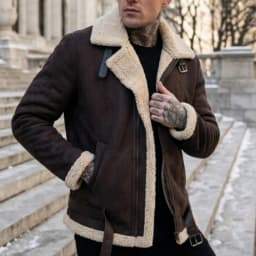 Winter New Men's Plush Jacket Warm Fleecy Jacket Ready for Winter Jacket Over Street Wear Men's Hunting Jacket