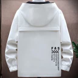 Fashion 2026 Spring Autumn Men's Casual Hooded Jackets Outdoor Zipper Windbreaker Coats Streetwear Plus Size M-4XL Tops Clothing