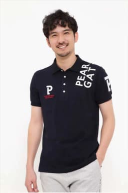 PEARLYGATES Korean style high neck golf apparel, short sleeved T-shirts, fashionable and versatile golf shirts, sports and leisu