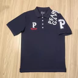 PEARLYGATES Korean style high neck golf apparel, short sleeved T-shirts, fashionable and versatile golf shirts, sports and leisu
