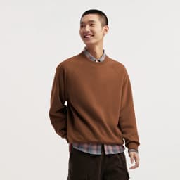Semir Sweater Men 2026 New Spring Heating Bacteriostatic Fleece Inner Wear Top Fashion Printed