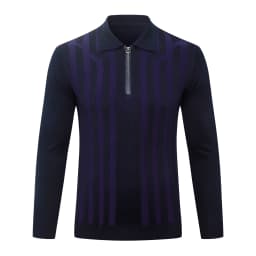 OECHSLI Sweater Wool Cowhide men's 2027 new warm comfort Straight embroidery knitting elastic Fashion quality big size M-5XL