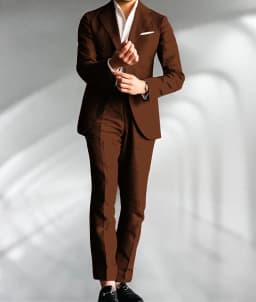 Green Linen Male Suits Wedding Tuxedo Business Fashion Blazer Sets Custom Made Two Pieces (Jacket+Pants) Conjuntos De Chaqueta