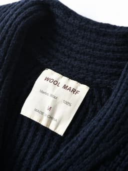 Eu Vintage 100% Wool Chunky Knit Sweater for Men - Yama-otoko Style Autumn Winter Loose Fit Casual Shawl Collar Cardigan Coat