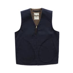 0403# Winter New American Retro Thickened Velvet Naval N1 Deck Vest Men's Fashion 40% Cashmere Washed Casual Cargo Waistcoat