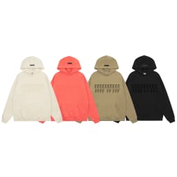 Men's Winter Set with Hooded Sweatshirt Featuring Two Rows of Plush Letters on the Chest, Unisex Long Pants and Hoodie Set