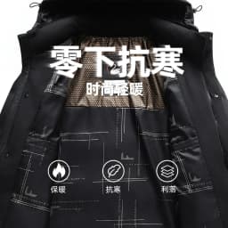 2024 Men's Down Jacket Mid-Length Winter Thick 90% White Duck Down Jacket windproof warm winter down coat,parkas men Hood coat