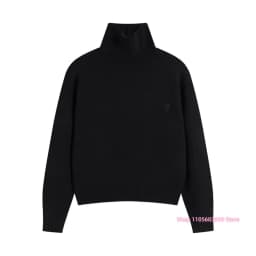 2026 new hot Half High Neck Knitted Jumper Women Slim Stretch Long Sleeve Basic Commuter Layering Warm Sweater Tops