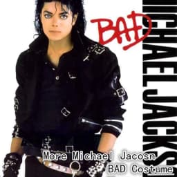 Punk Michael Jackson BAD Pants Trousers and Belt in1990'S