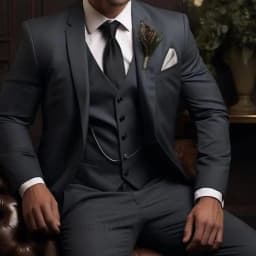 Classic Wedding Solid 3-Piece Smoking Ternos Fino Adjusted Male Formal Business Suits for Groomsmen And Festive Occasions