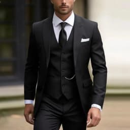 Classic Wedding Solid 3-Piece Smoking Ternos Fino Adjusted Male Formal Business Suits for Groomsmen And Festive Occasions
