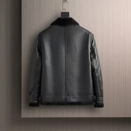 Men's Winter Suede Casual Pu Fur All-In-One Warm Jacket