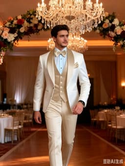 3 Pieces Champagne Wedding Tuxedo For Groom Formal Men Clothes Shawl Lapel Jacket Slim Fit Mens Suits Male Blazer Vest Pants