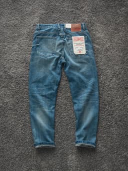 2026 Spring New American Retro Heavyweight High-end Comfort Jeans Men's Fashion 94% Cotton Washed Old Straight Casual Pants