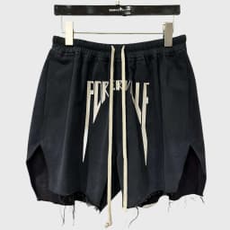 Owen Seak Men Casual Harem Short Cotton Gothic Style Men's Clothing Women Summer High Street Loose Black Short