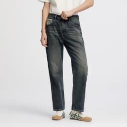 Semir Men Jeans Retro Washed Loose Straight 2026 Autumn Soft Durable Denim Pants Casual Commute Everyday Style Daily Wear