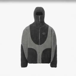 Custom LOGO2024 new men's fashion casual lamb wool hooded zipper jacket top motorcycle jacket