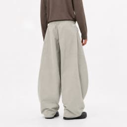 Outdoor Mountain Style Curved Pants 2026 Summer New Quick-Dry Lightweight Wide-Leg Casual Trousers