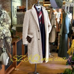 2024 New Men's Long Blazer Herringbone Wool Jacket Winter Warm Clothes Business Work Clothes XS-5XL