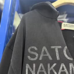 Winter Oversize SATOSHI Hoodie Retro Washed Black Destroy Collar Colorful Rivet Hood SweatshirtsMen Women Hiphop Street Outfit