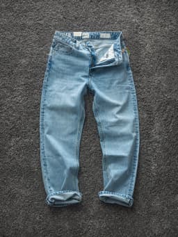 2026 Spring New American Retro Heavyweight High-end Comfort Jeans Men's Fashion 88% Cotton Washed Old Straight Casual Pants