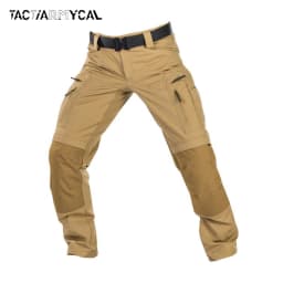 Men Cargo Pants Tactics Wear Resistant Multiple Pockets Military Tactical Pants Casual Spring Autumn Men's Trousers Hiking