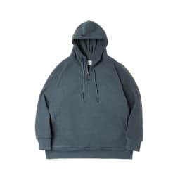 Maden Double-sided Polar Fleece Sweatshirt for Men Thickened Warm Hoodies Autumn and Winter Solid Color Straight-fit Outerwear