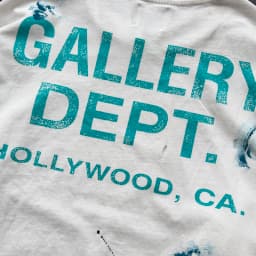High Quality Designer GALLERY DEPT Long sleeved T-shirt 100% cotton men's and women's Vintage Printed High Street Trendy Fashion Hip Hop T-shirt