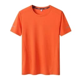 Men Plus Size T Shirts 6XL 7XL Large Size Quick Dry Short Sleeve T Shirt Loose Fit Gym Fitness Trainer Running Sportswear Tee