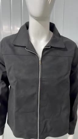 Men Retro Leather Jacket Zip‑Up Front Closure Long Sleeve Punk Outerwear High‑Quality Spring Autumn Men's Jackets & Light Coats