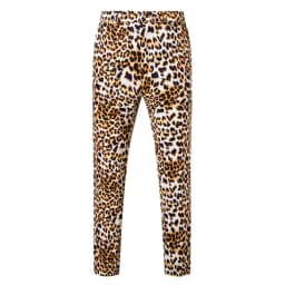 2026 Yellow Digital Print Leopard Print Suits Set for Men,Leopard Print Fashion Casual Slim-Fit Men's Blazer + Pants 2-Piece Set