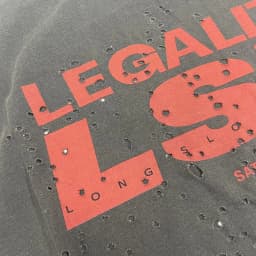 Satisfy MothTech Series Laser Cutting Breathable Function Heavy Washing Short Sleeve Running Tee