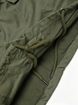 M65 Field Jacket, Men's Military Jacket, Retro Multi Pocket Collar Zipper Jacket, 100% Cotton